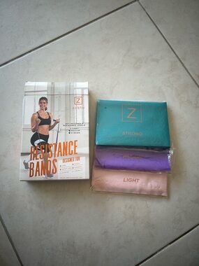 NEW Zobha Resistance Bands Set